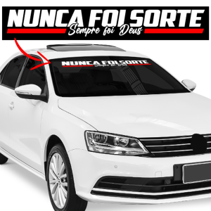 Adesivo nunca foi sorte